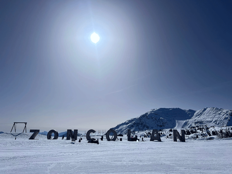 Mount Zoncolan incentive trip: ice team building for an insurance company - 0